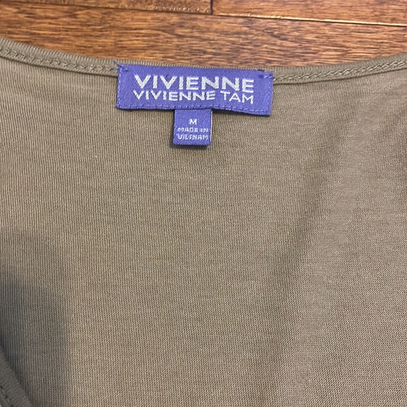 Sequin tank - Olive Green - Picture 3 of 4